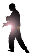 silhouette tai chi